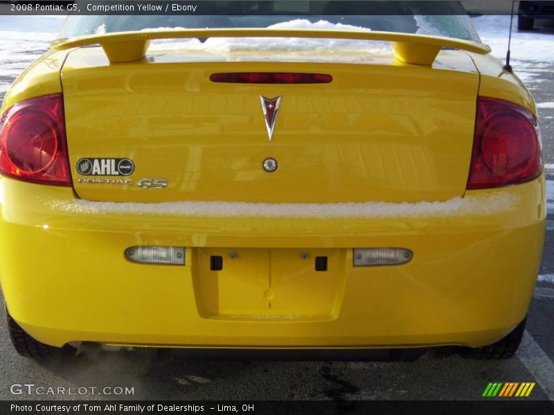 Competition Yellow / Ebony 2008 Pontiac G5