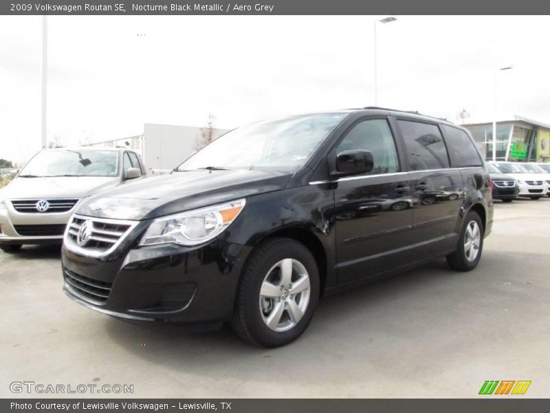 Nocturne Black Metallic / Aero Grey 2009 Volkswagen Routan SE