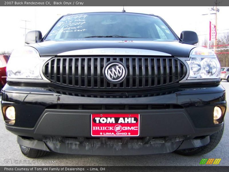 Black Onyx / Gray 2007 Buick Rendezvous CX