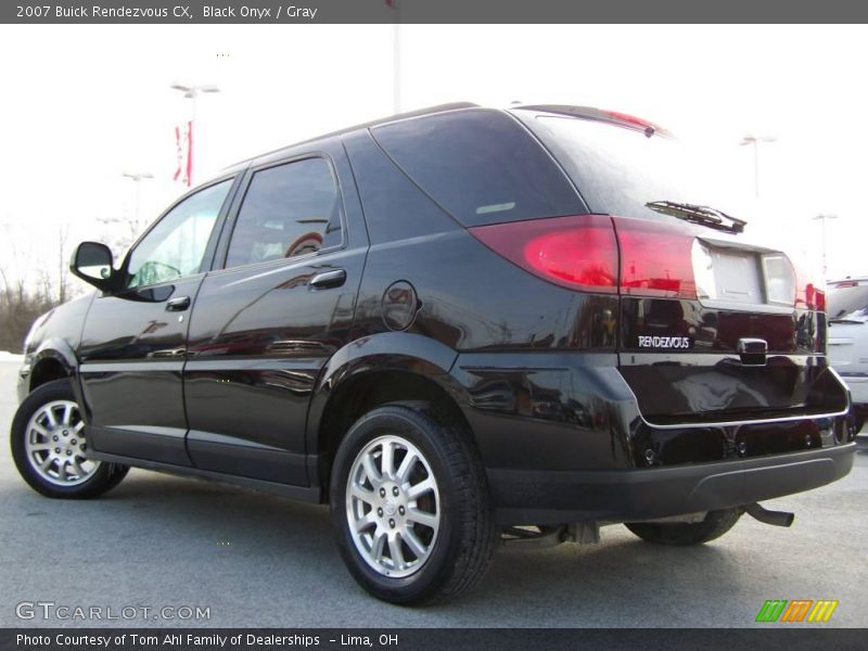 Black Onyx / Gray 2007 Buick Rendezvous CX