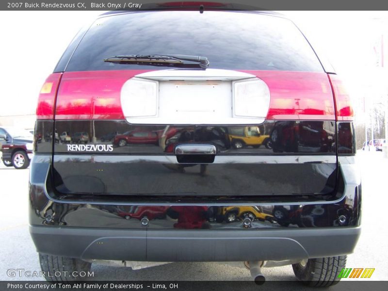 Black Onyx / Gray 2007 Buick Rendezvous CX