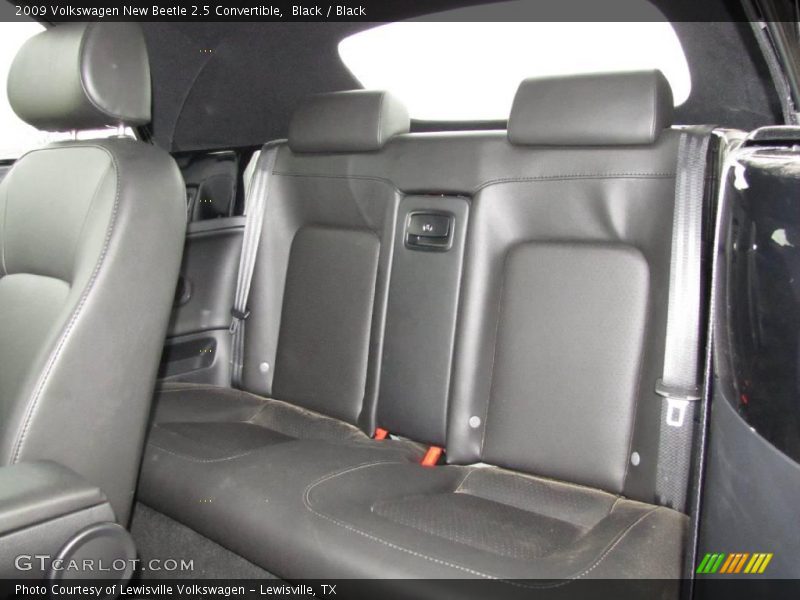 Black / Black 2009 Volkswagen New Beetle 2.5 Convertible