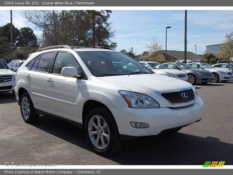 Crystal White Mica / Parchment 2009 Lexus RX 350