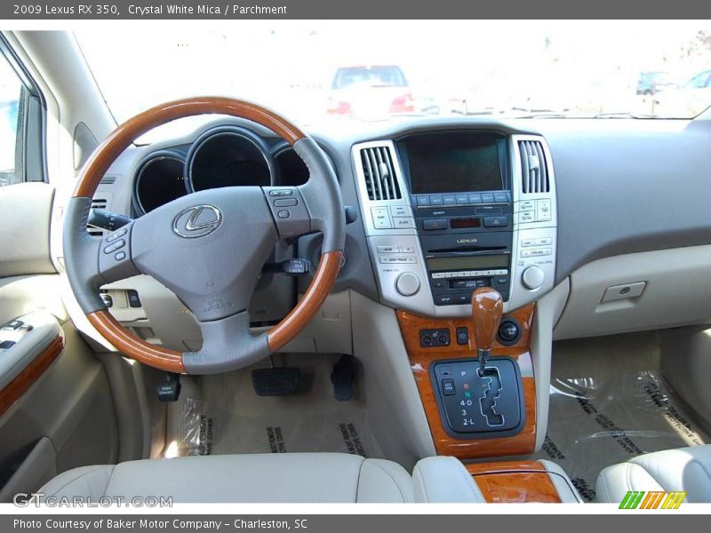 Crystal White Mica / Parchment 2009 Lexus RX 350