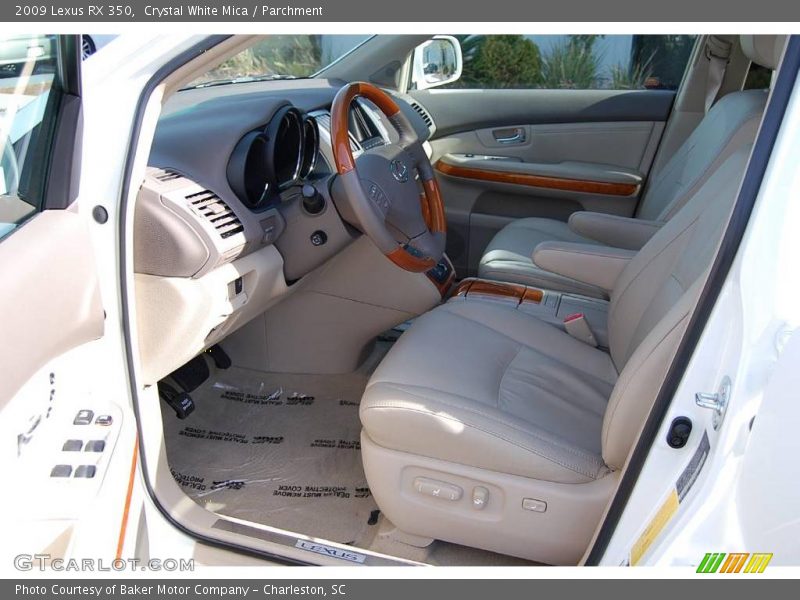 Crystal White Mica / Parchment 2009 Lexus RX 350