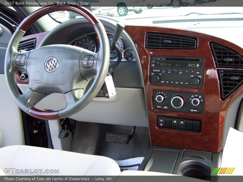 Black Onyx / Gray 2007 Buick Rendezvous CX