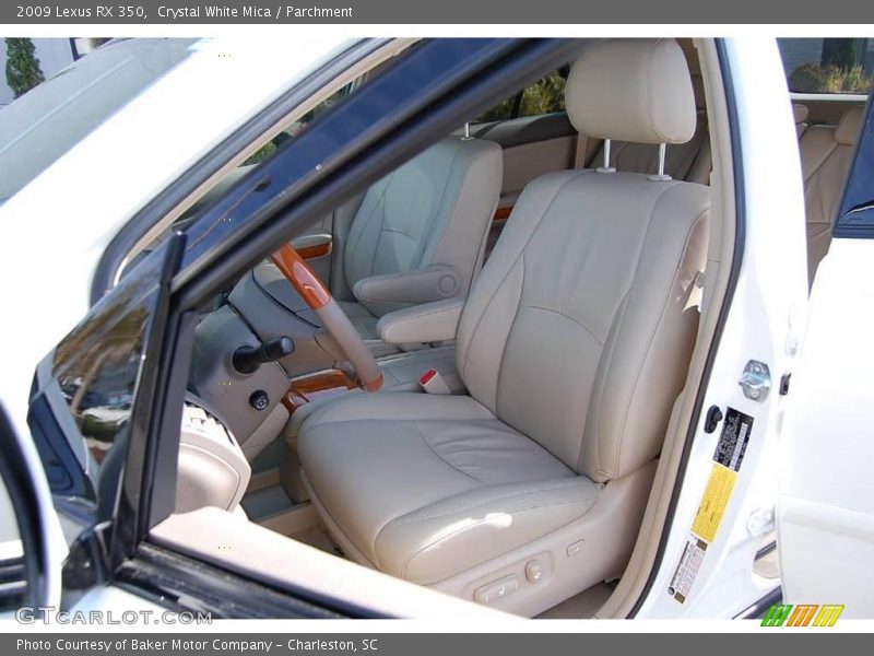 Crystal White Mica / Parchment 2009 Lexus RX 350