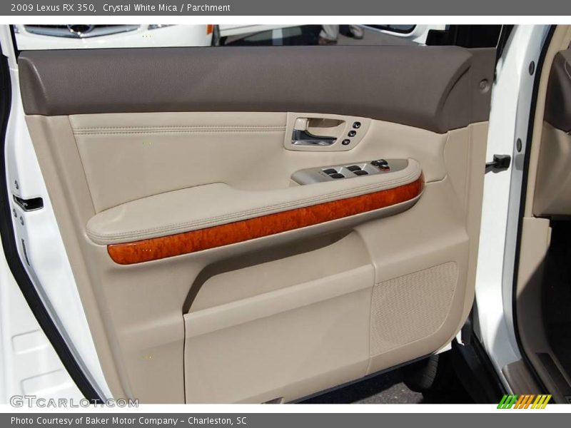 Crystal White Mica / Parchment 2009 Lexus RX 350