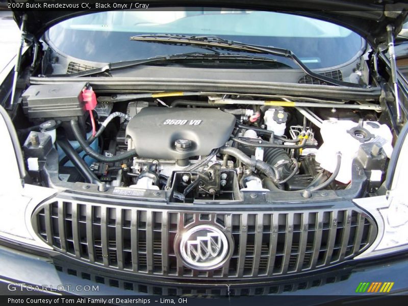 Black Onyx / Gray 2007 Buick Rendezvous CX