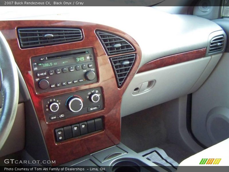 Black Onyx / Gray 2007 Buick Rendezvous CX