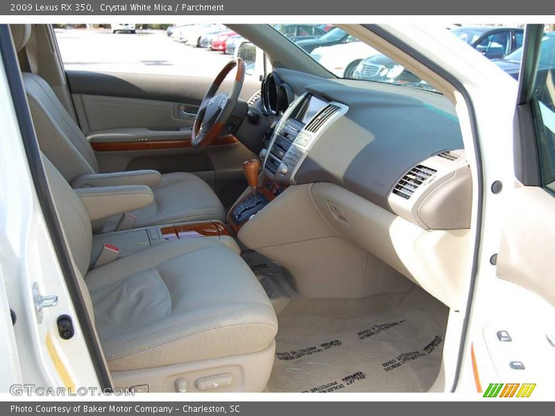 Crystal White Mica / Parchment 2009 Lexus RX 350