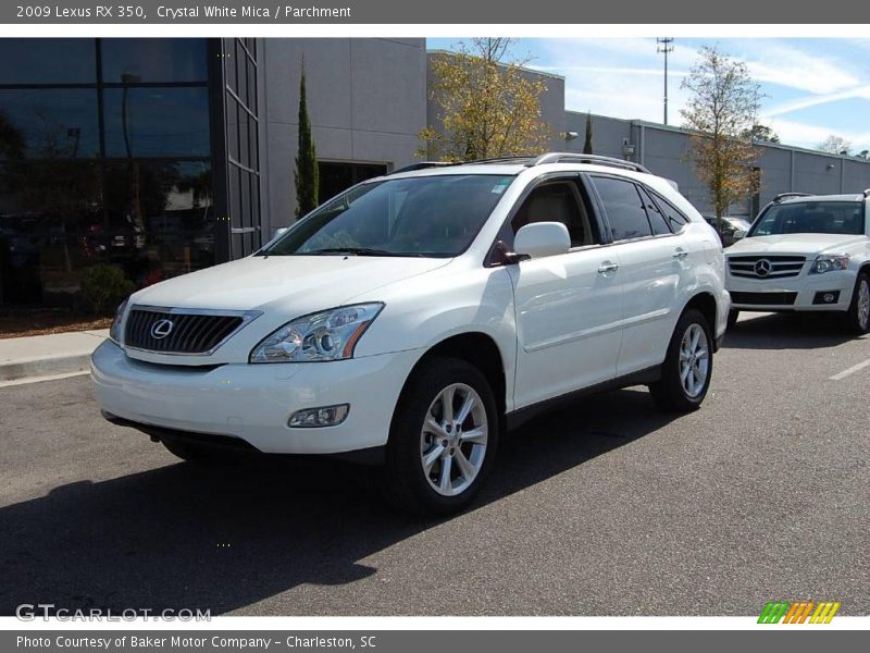 Crystal White Mica / Parchment 2009 Lexus RX 350
