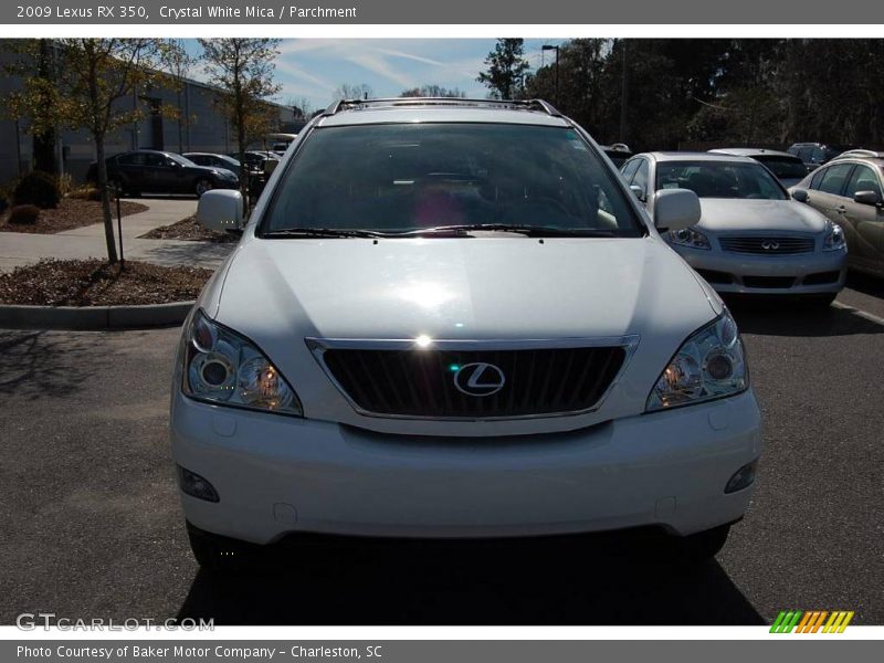 Crystal White Mica / Parchment 2009 Lexus RX 350