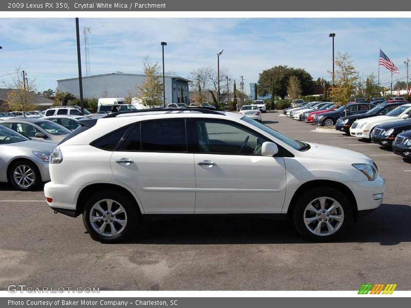 Crystal White Mica / Parchment 2009 Lexus RX 350
