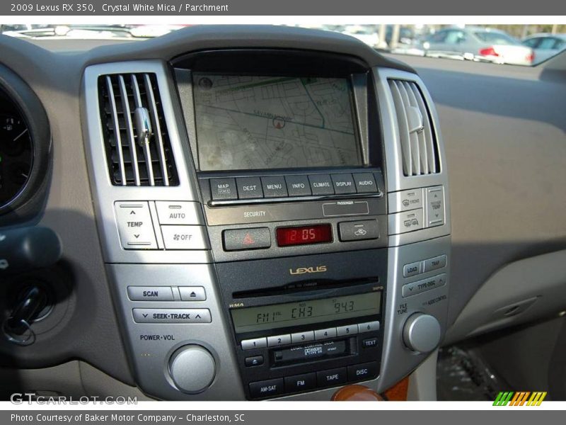 Crystal White Mica / Parchment 2009 Lexus RX 350
