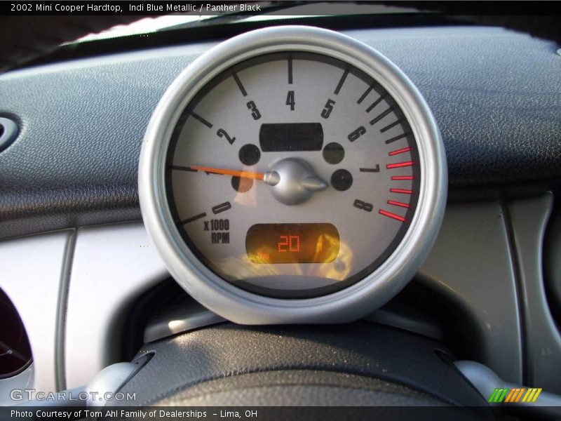 Indi Blue Metallic / Panther Black 2002 Mini Cooper Hardtop