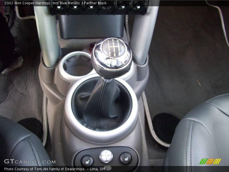 Indi Blue Metallic / Panther Black 2002 Mini Cooper Hardtop