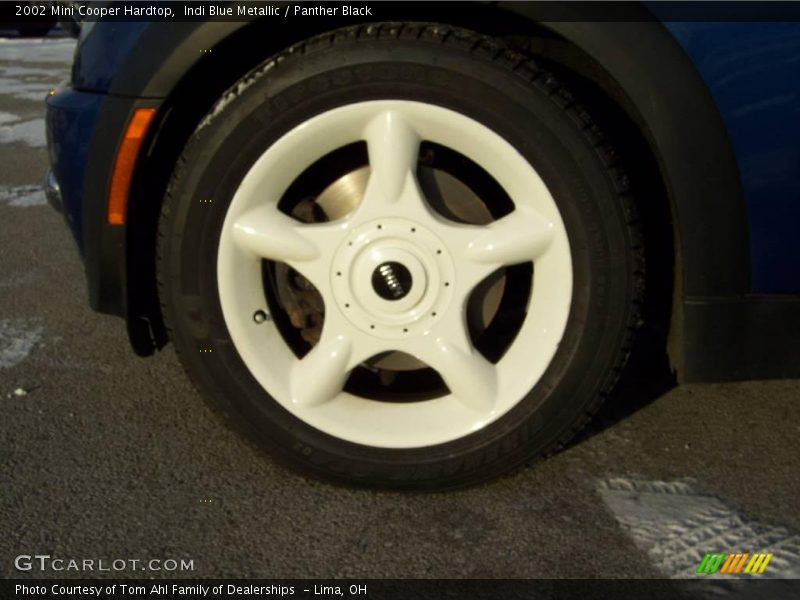 Indi Blue Metallic / Panther Black 2002 Mini Cooper Hardtop