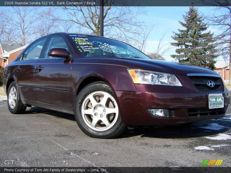 Dark Cinnamon / Beige 2006 Hyundai Sonata GLS V6