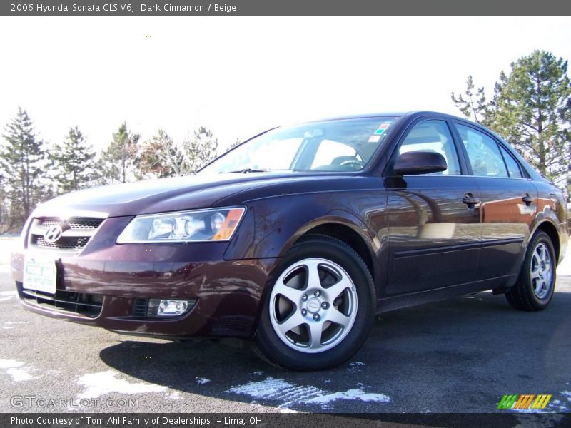 Dark Cinnamon / Beige 2006 Hyundai Sonata GLS V6