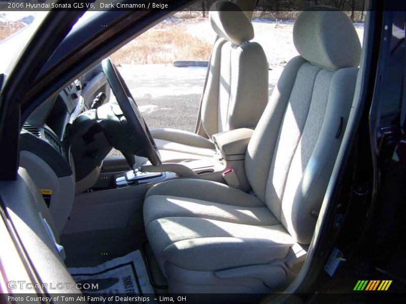 Dark Cinnamon / Beige 2006 Hyundai Sonata GLS V6