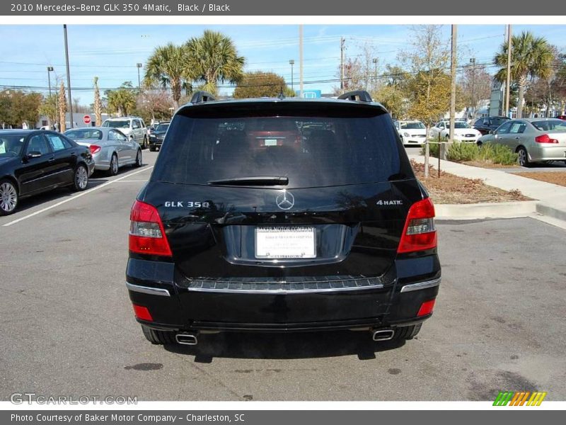 Black / Black 2010 Mercedes-Benz GLK 350 4Matic