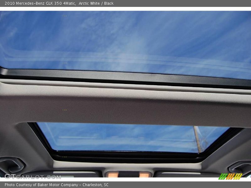 Arctic White / Black 2010 Mercedes-Benz GLK 350 4Matic