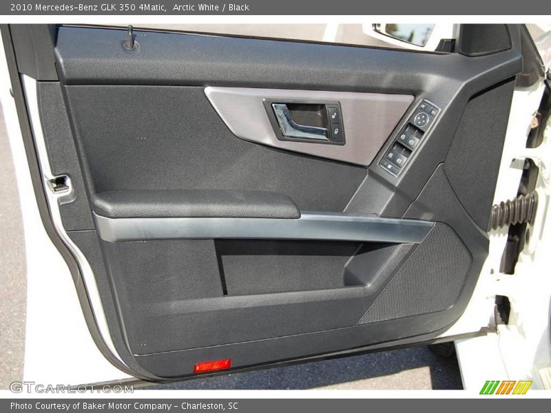 Arctic White / Black 2010 Mercedes-Benz GLK 350 4Matic