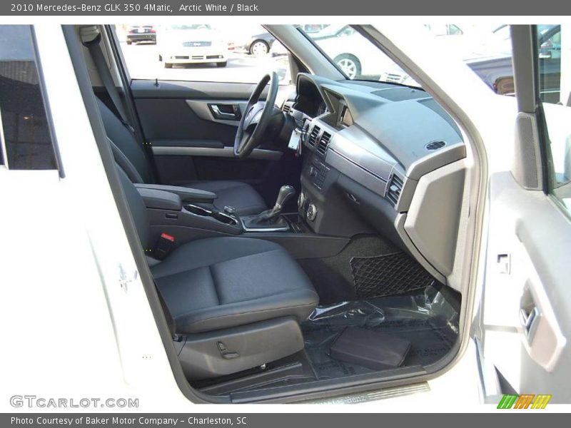 Arctic White / Black 2010 Mercedes-Benz GLK 350 4Matic