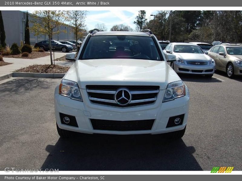 Arctic White / Black 2010 Mercedes-Benz GLK 350 4Matic
