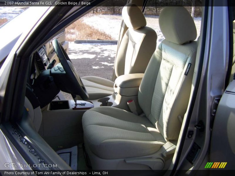 Golden Beige / Beige 2007 Hyundai Santa Fe GLS