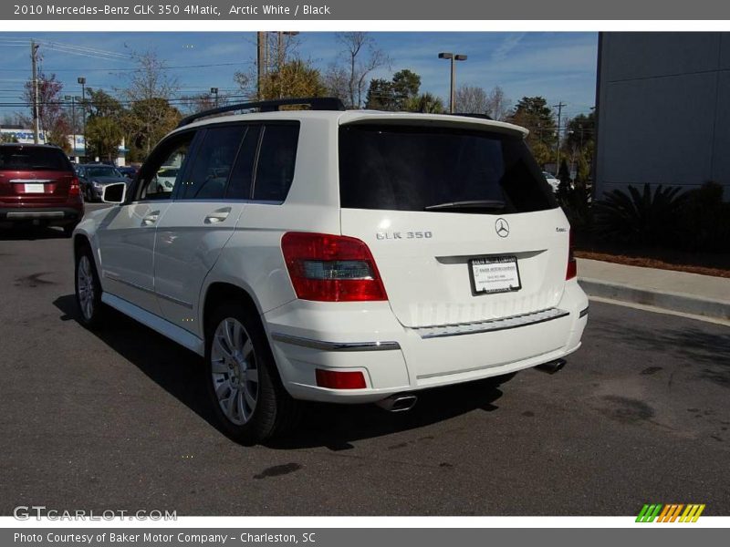 Arctic White / Black 2010 Mercedes-Benz GLK 350 4Matic