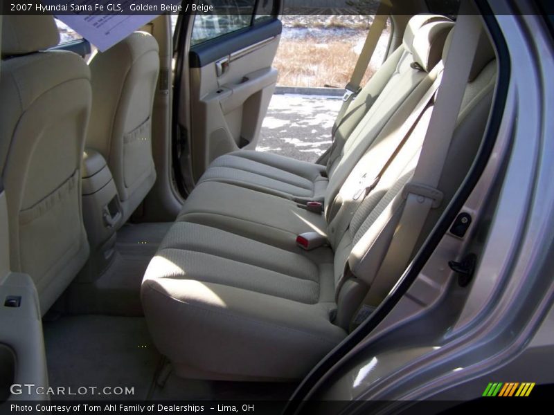 Golden Beige / Beige 2007 Hyundai Santa Fe GLS