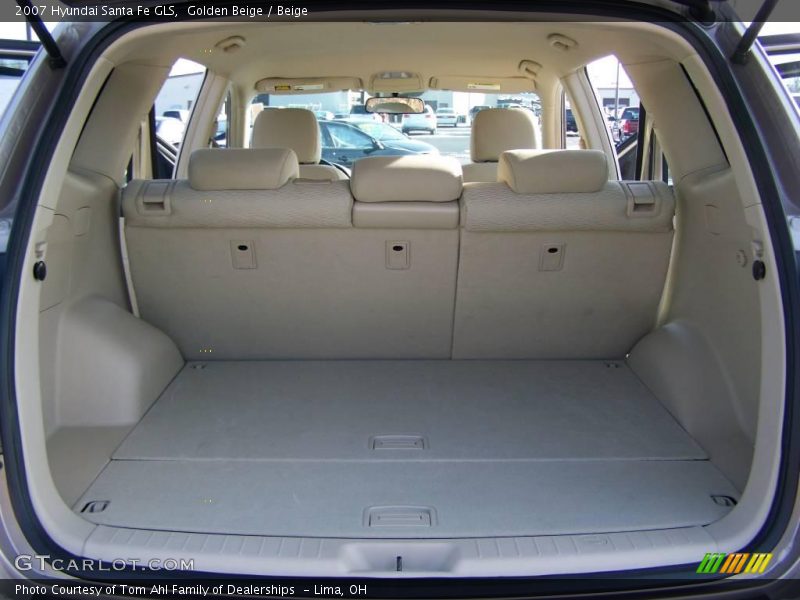 Golden Beige / Beige 2007 Hyundai Santa Fe GLS