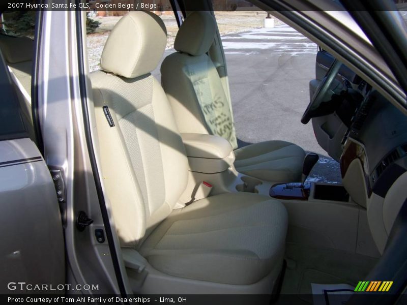 Golden Beige / Beige 2007 Hyundai Santa Fe GLS