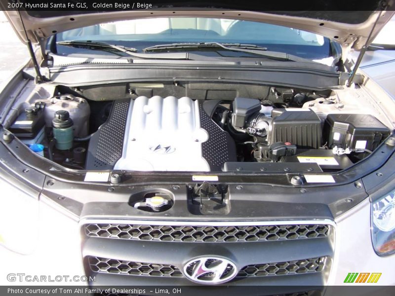 Golden Beige / Beige 2007 Hyundai Santa Fe GLS