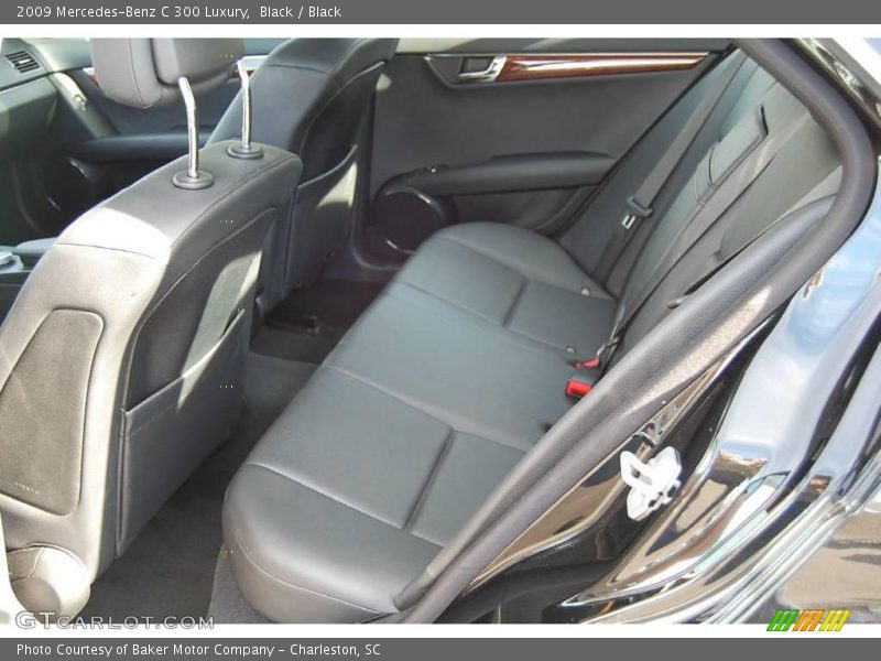 Black / Black 2009 Mercedes-Benz C 300 Luxury