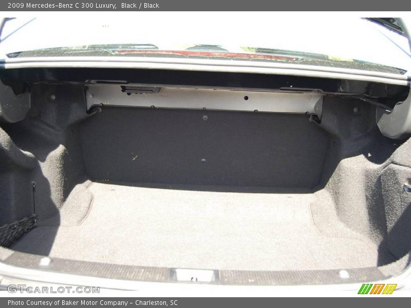 Black / Black 2009 Mercedes-Benz C 300 Luxury