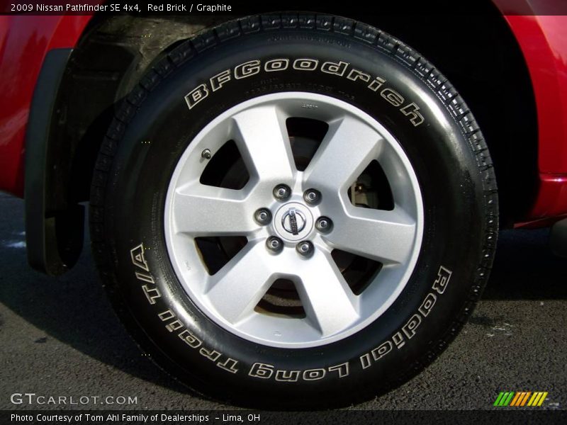 Red Brick / Graphite 2009 Nissan Pathfinder SE 4x4