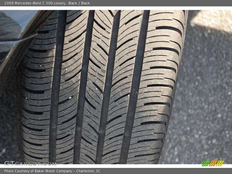 Black / Black 2009 Mercedes-Benz C 300 Luxury