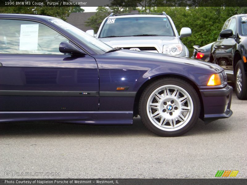 Purple / Black Leather 1996 BMW M3 Coupe
