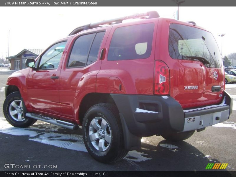 Red Alert / Graphite/Steel 2009 Nissan Xterra S 4x4