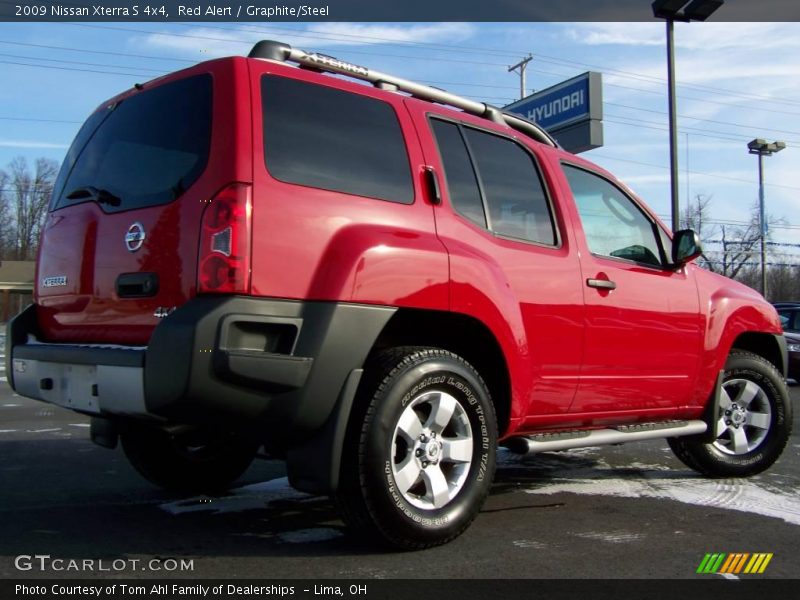 Red Alert / Graphite/Steel 2009 Nissan Xterra S 4x4