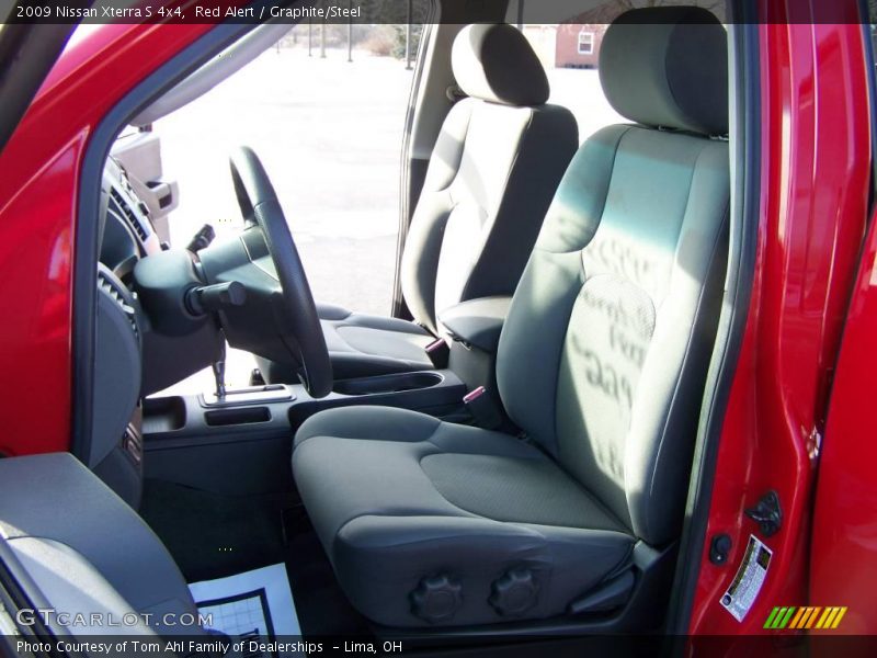 Red Alert / Graphite/Steel 2009 Nissan Xterra S 4x4