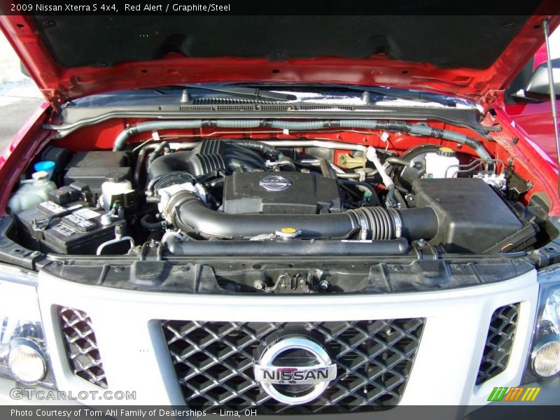 Red Alert / Graphite/Steel 2009 Nissan Xterra S 4x4