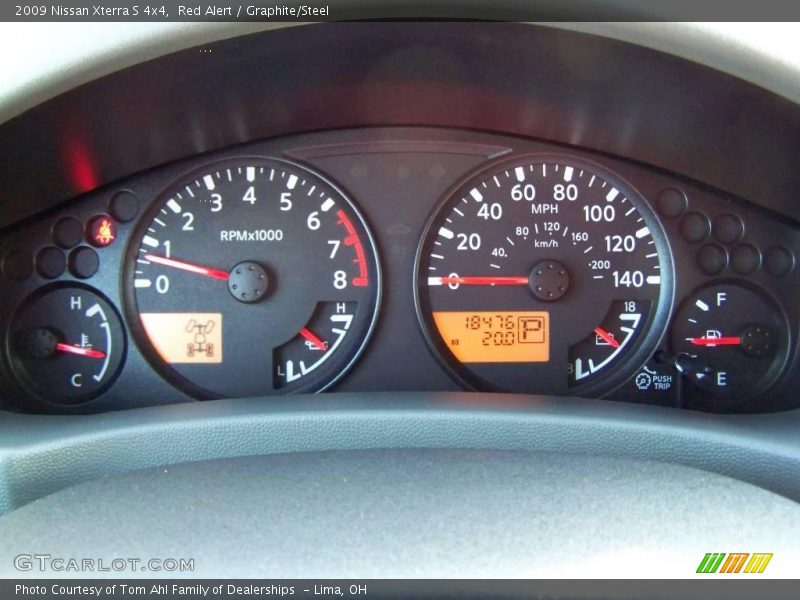 Red Alert / Graphite/Steel 2009 Nissan Xterra S 4x4