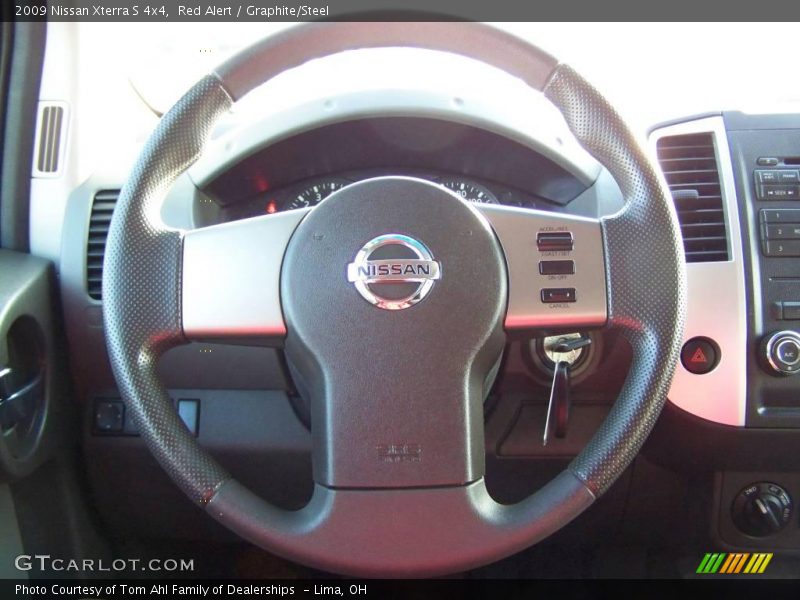 Red Alert / Graphite/Steel 2009 Nissan Xterra S 4x4