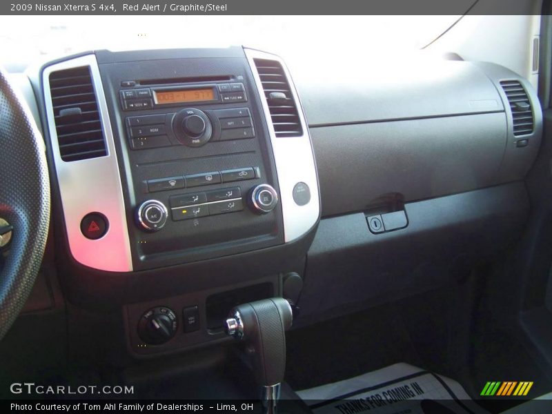 Red Alert / Graphite/Steel 2009 Nissan Xterra S 4x4