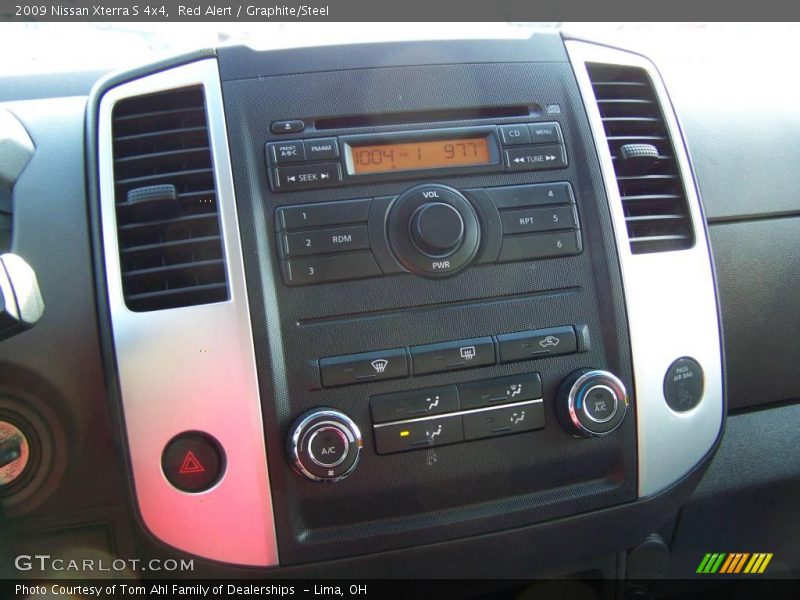 Red Alert / Graphite/Steel 2009 Nissan Xterra S 4x4