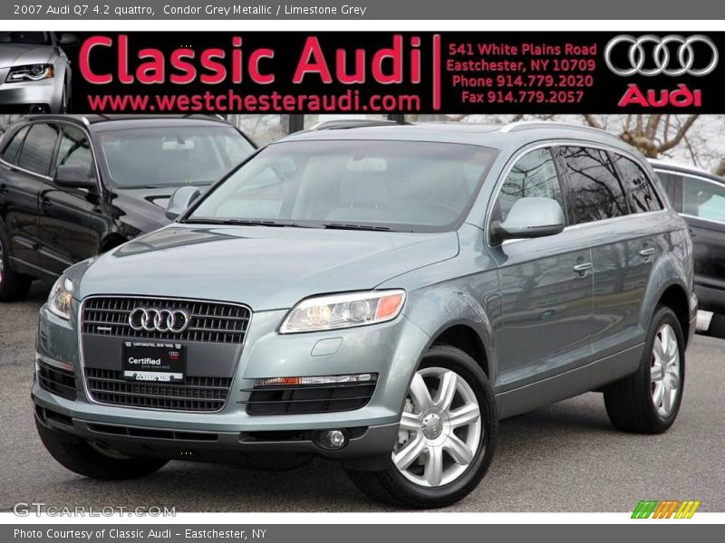 Condor Grey Metallic / Limestone Grey 2007 Audi Q7 4.2 quattro